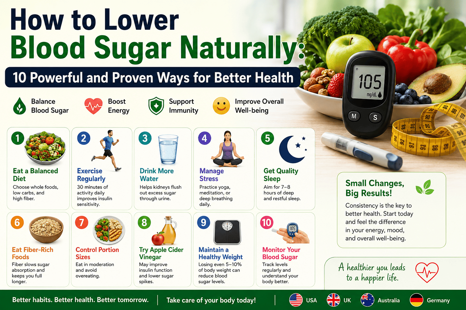 how to lower blood sugar naturally